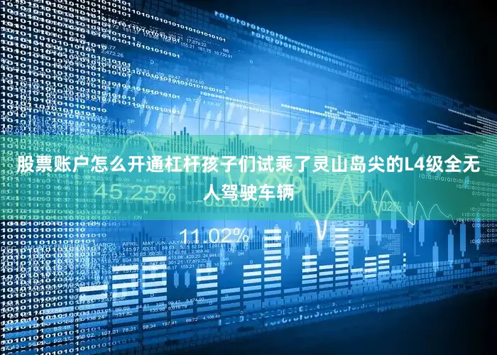 股票账户怎么开通杠杆孩子们试乘了灵山岛尖的L4级全无人驾驶车辆
